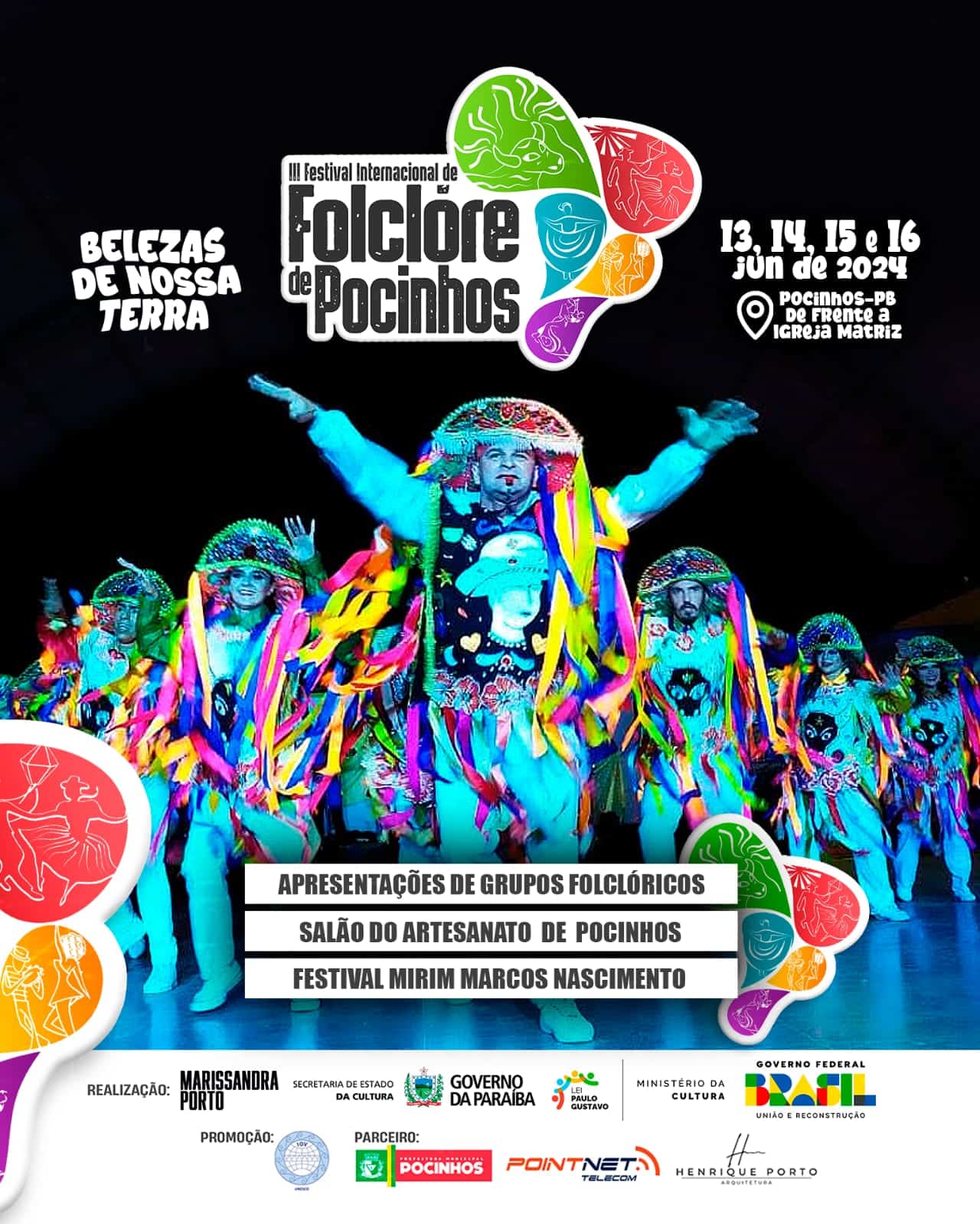 Festival Internacional de Folclore de Pocinhos – Paraíba / Brasil