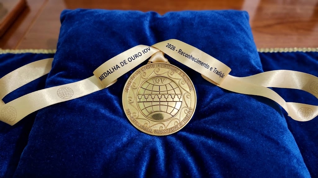 MEDALHA DE OURO IOV 2026 – Reconhecimento e Tradição