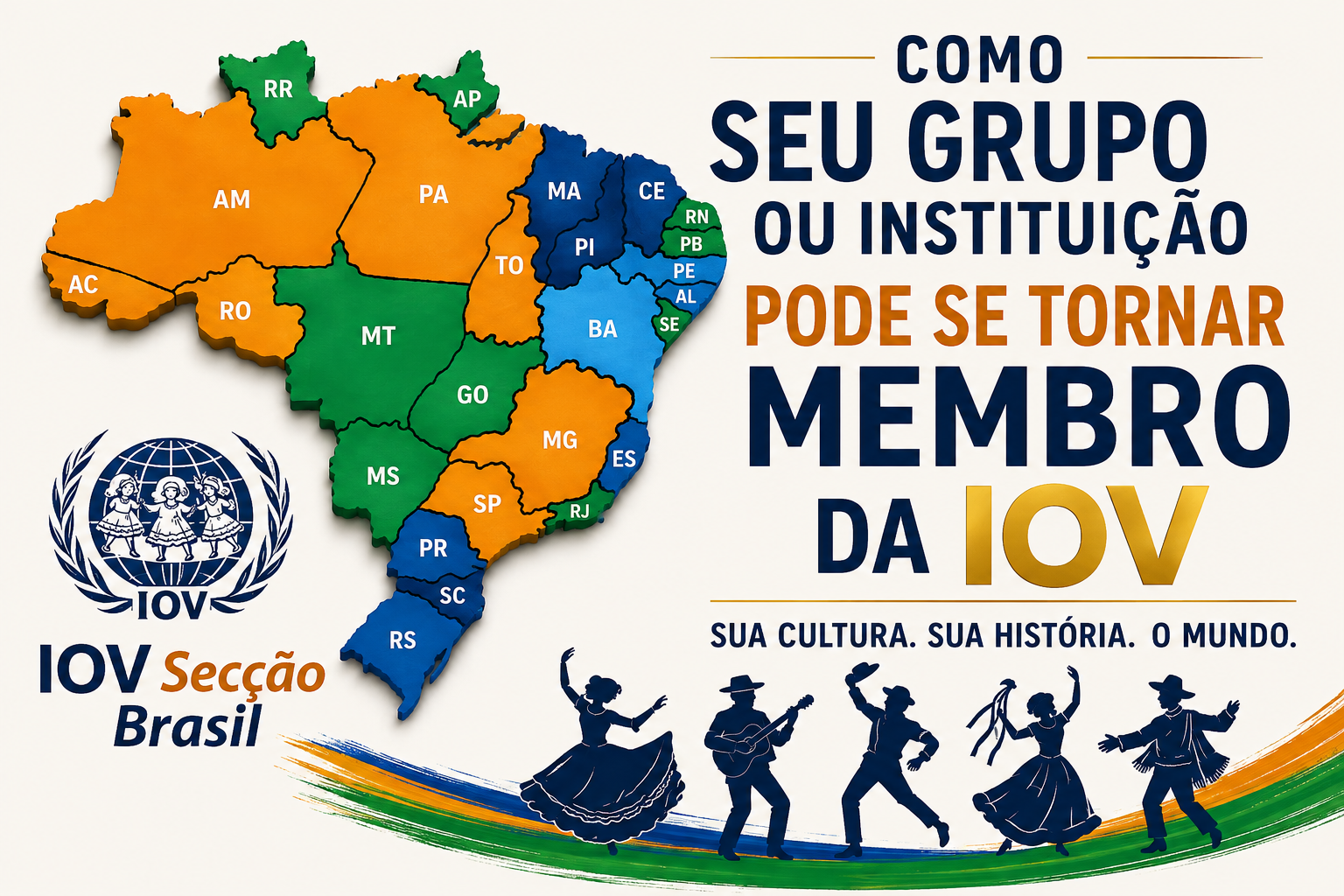 COMO SEU GRUPO OU INSTITUIÇÃO PODE SE TORNAR MEMBRO DA IOV